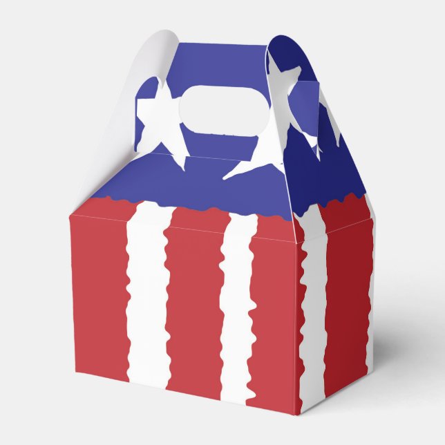 Patriotic Pride Favour Box (Front Side)