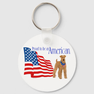Patriotic Pride in America Key Ring