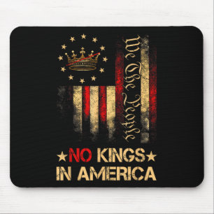 Patriotic Pro-democracy Protest June 14 No Kings I Mouse Mat
