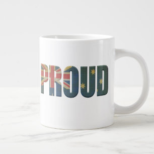 Patriotic Proud Australian Large Coffee Mug