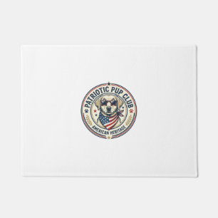 Patriotic Pup Club Patriotic Patriotic Pet Breed V Doormat