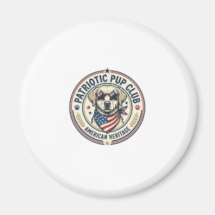 Patriotic Pup Club Patriotic Patriotic Pet Breed V Magnet