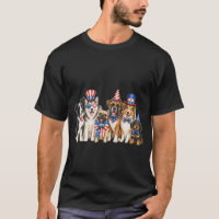 Patriotic Pups USA Independence Day Dogs