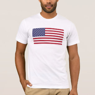 Patriotic Red White Blue Stars And Stripes Flag T-Shirt