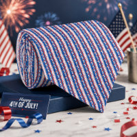 Patriotic Red White Blue Stars Stripes USA Pattern