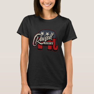 Patriotic Republican Conservative USA American Rai T-Shirt