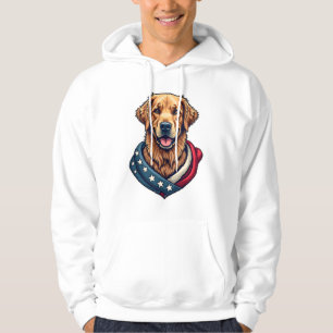Patriotic Retriever Pride Vintage Dog Shirt 4