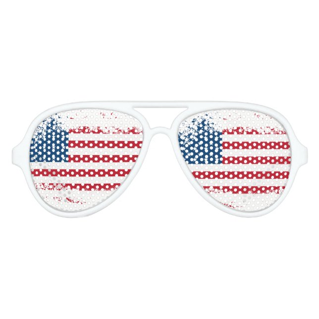 Patriotic Retro Party Shades (Front)