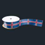 Patriotic Ribbon with Flag of Iceland Satin Ribbon<br><div class="desc">Enhance your decorations, gifts, and crafts with this patriotic ribbon featuring the flag of Iceland! Designed for versatility and style, this ribbon showcases the vibrant colours of Iceland’s national flag, making it perfect for various occasions. Whether you're decorating for a national celebration, wrapping gifts, or adding a special touch to...</div>