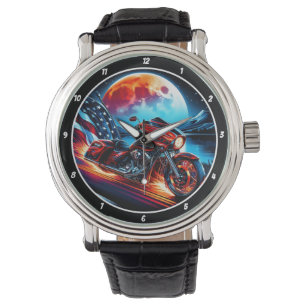 Patriotic Ride, Moonlit Horizon Watch