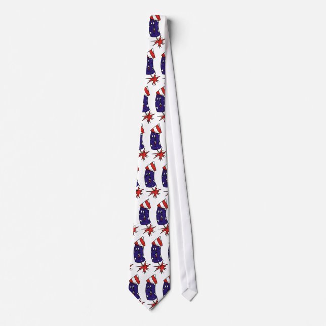 Patriotic Rockets Tie (Front)