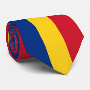 Patriotic Romania flag Romanian Tie