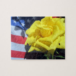 Patriotic Rose Puzzle