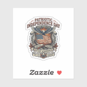 Patriotic Rust Flag Survivor Zombie Apocalypse Fre