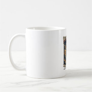 Patriotic Rust Flag Survivor Zombie Apocalypse Fre Coffee Mug