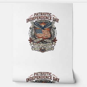 Patriotic Rust Flag Survivor Zombie Apocalypse Fre Wallpaper