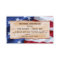 Patriotic Rustic Wood USA American Flag