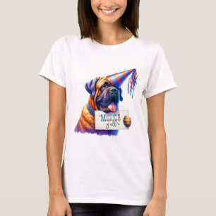 Patriotic Saint Bernard 'Merica Y'all T-Shirt