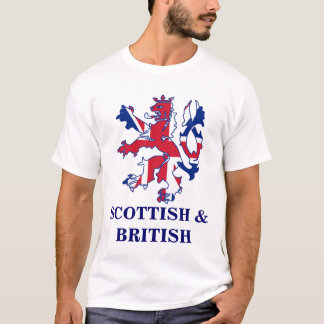 Patriotic Scottish and Brtish T-Shirt