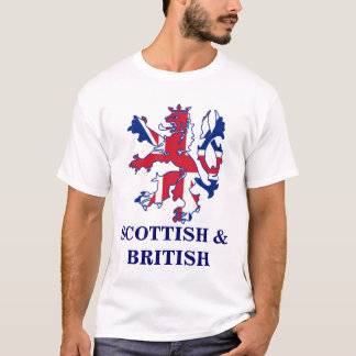 Patriotic Scottish and Brtish T-Shirt