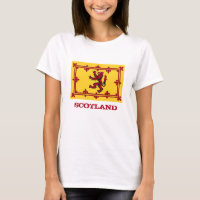 Patriotic Scottish Flag & Rampant Lion, Scotland