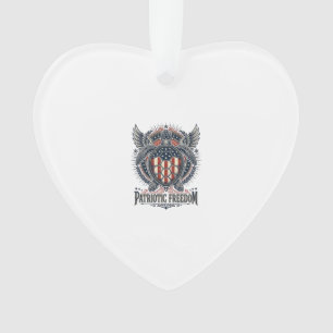 Patriotic Sea Turtle Ornament