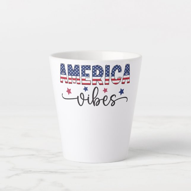patriotic shirt america shirt 4th of july  latte mug (Front)