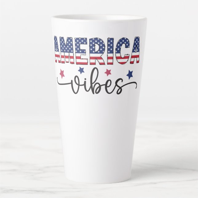 patriotic shirt america shirt 4th of july  latte mug (Front)