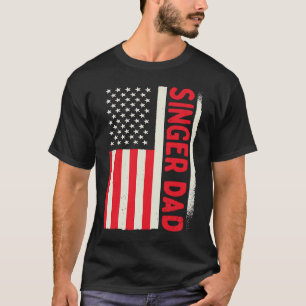 Patriotic Singing Musician Opera Karaoke Singer Da T-Shirt