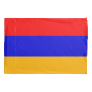 Patriotic Single Pillowcase flag of Armenia