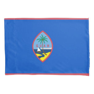 Patriotic Single Pillowcase flag of Guam