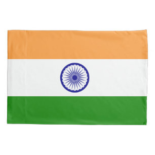 Patriotic Single Pillowcase flag of India