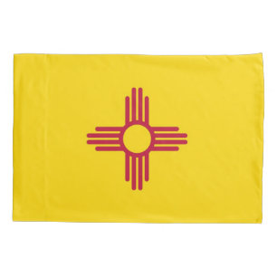 Patriotic Single Pillowcase flag of New Mexico