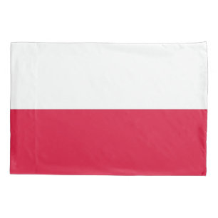 Patriotic Single Pillowcase flag of Poland