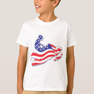 Patriotic-Sledder T-Shirt