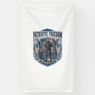 Patriotic Small Business Owner Banner