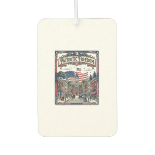 Patriotic Soap Maker Car Air Freshener