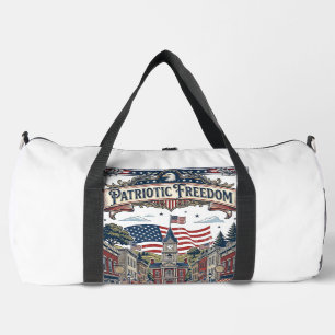 Patriotic Soap Maker Duffle Bag