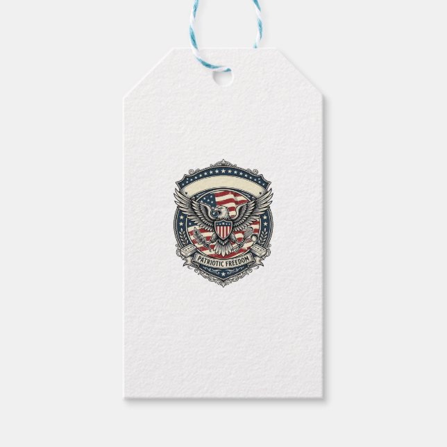 Patriotic Soap Maker  Gift Tags (Front)