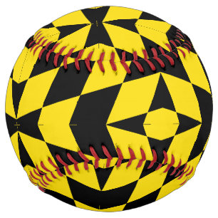Patriotic Softball with flag of Munich