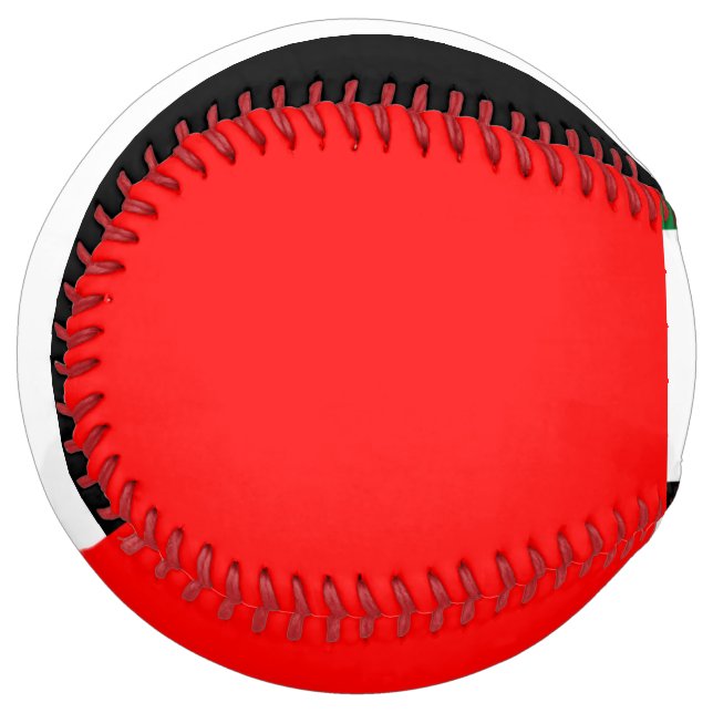 Patriotic Softball with flag of United Arab Emirat (Front Left)