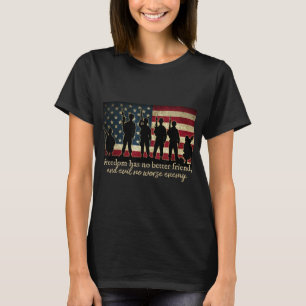 Patriotic Soldier Special Forces And Veterans Amer T-Shirt