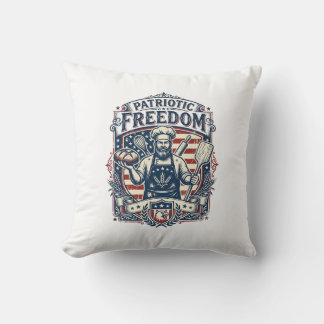 Patriotic Sourdough Baker Cushion