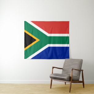 Patriotic South Africa flag Bokke Tapestry