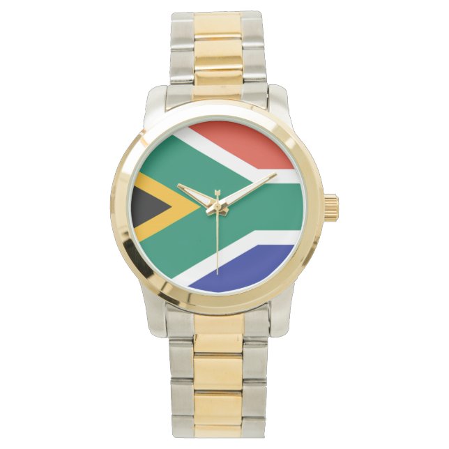 Patriotic South Africa flag Bokke Watch (Front)