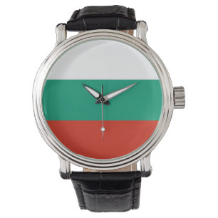 Patriotic, special watch with Flag of Bulgaria