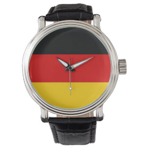 Patriotic, special watch with Flag of Germany