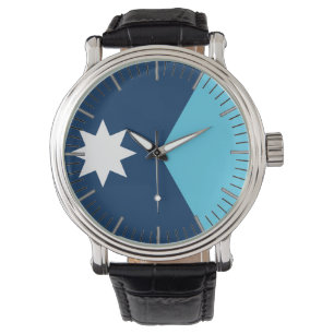 Patriotic, special watch with Flag of Minnesota