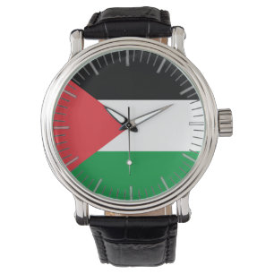 Patriotic, special watch with Flag of Palestine