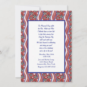 Patriotic Spirit Invitation